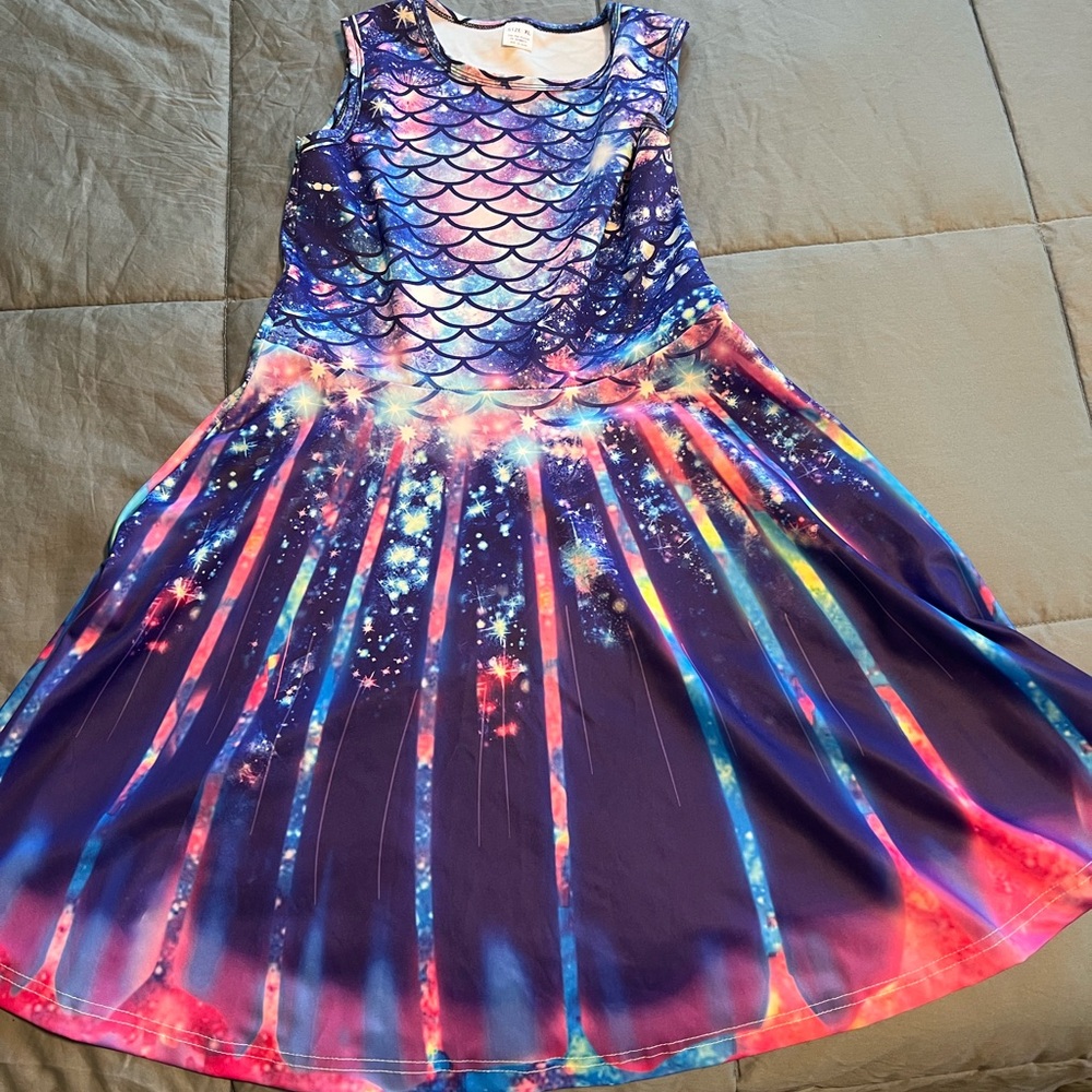 Colorful Mermaid Kids Costume